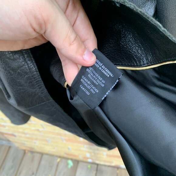Vintage Mackage Leather Jacket XL - Picture 6 of 8